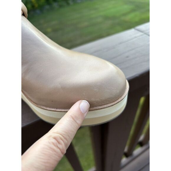 Bernardo Sand Brown Leather Braided Heeled Clogs Saffia 8.5 M New Mule - Picture 8 of 13